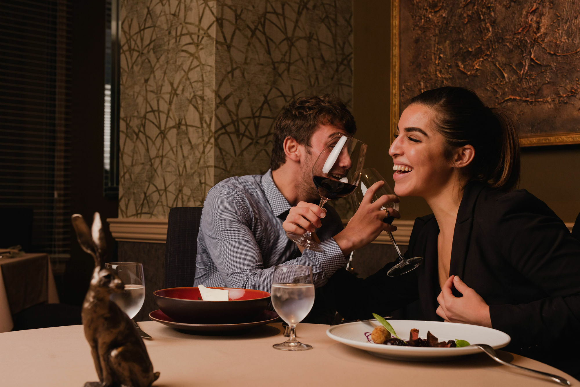Saint Helier Jersey Grand Jersey Hotel And Spa מראה חיצוני תמונה A couple dining at a restaurant